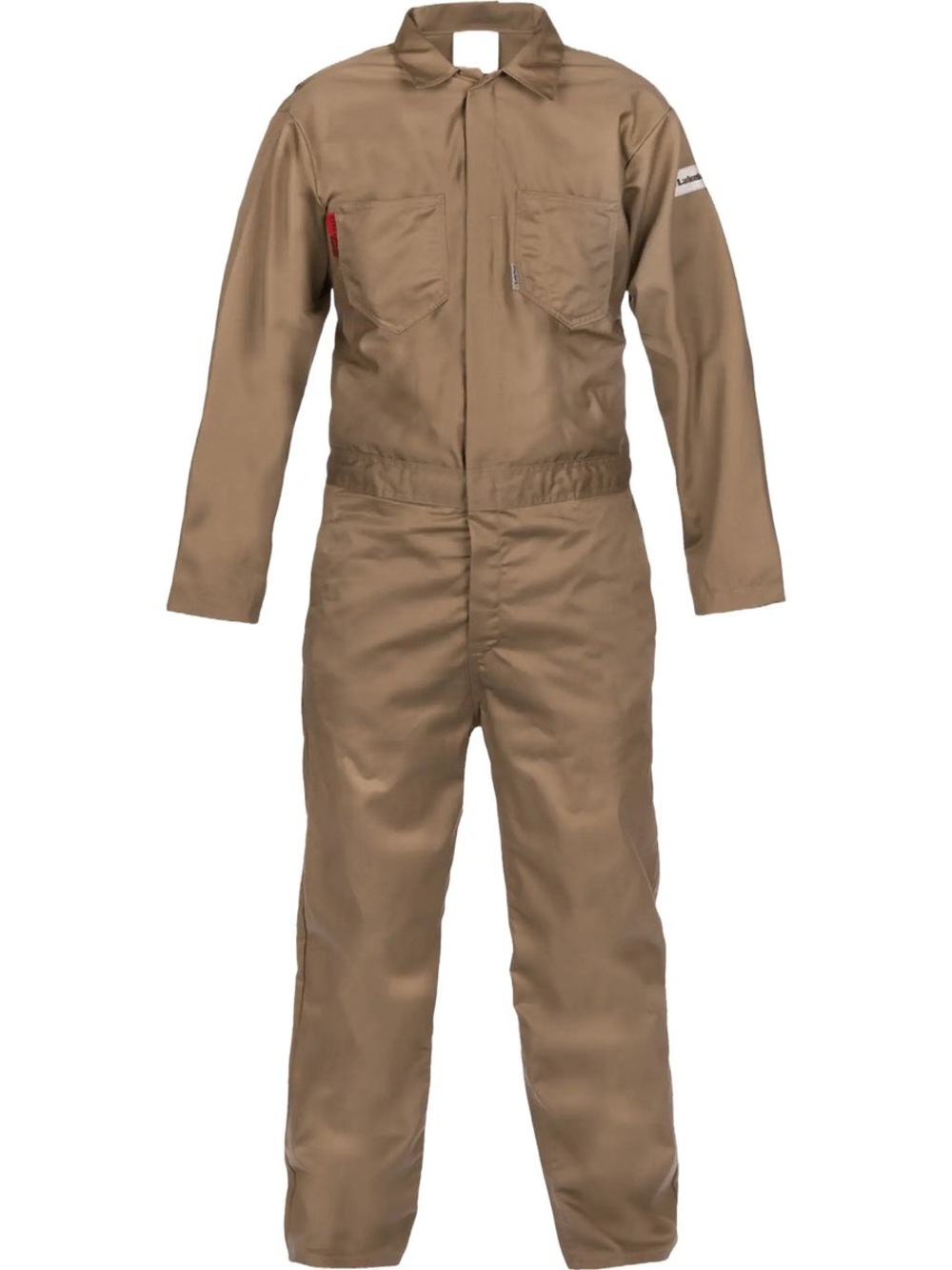 Lakeland NC070FRC20 Coverall 100% FR Cotton 7 Ounce, Tan, 1 Each Size LG/30